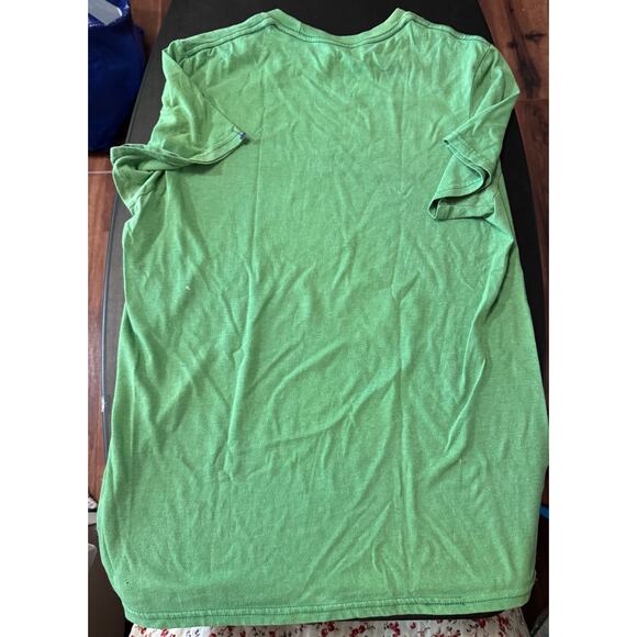 Vintage Nintendo LEGEND OF ZELDA Adult S Green Short Sleeve Tshirt Distressed - Picture 2 of 3